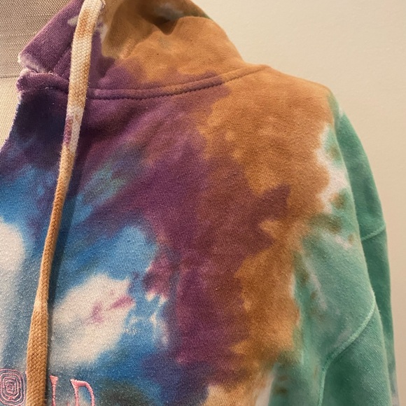 Astro World Festival Run Tie Dye Hooded Sweatshirt /Embroidered/ Size M - Picture 6 of 13
